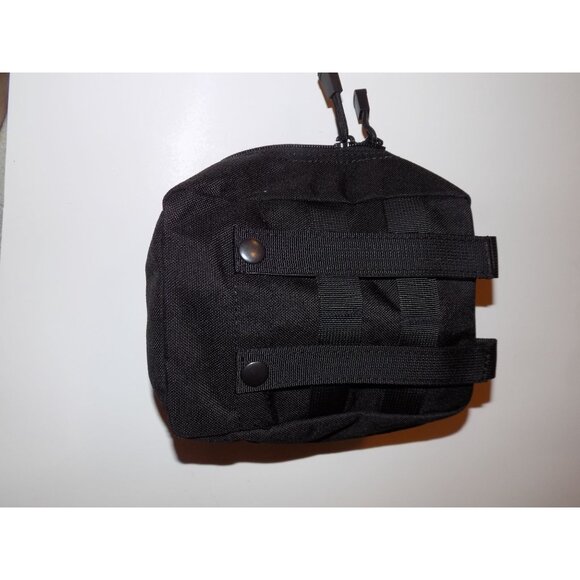 First Aid Pouch Empty Small, Tactical Molle EMT Pouch Compact (Black) - Picture 3 of 8